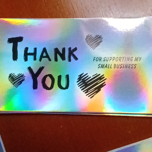 THANK YOU STICKERS/CARDS - Picture 4 of 10